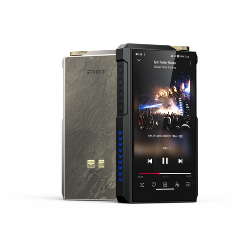 FiiO M27 טיטניום — נגן מוזיקה נייד Hi-Res הדגל עם DAC כפול ES9039SPRO