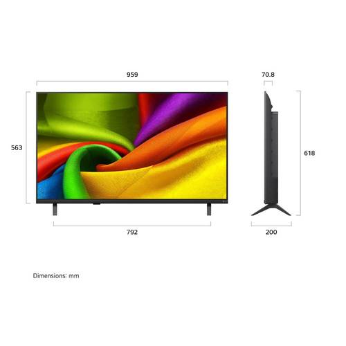 טלוויזיה חכמה LG 43