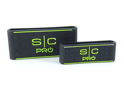 גריפ סיליקון מקצועי GAMMA+ בצבע ירוק למכונות תספורת, פיניש וגילוח