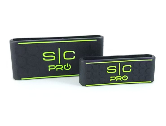 גריפ סיליקון מקצועי GAMMA+ בצבע ירוק למכונות תספורת, פיניש וגילוח