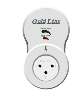 מגן ברקים ונחשולי מתח + השהיה 5 דקות / LPP-02
