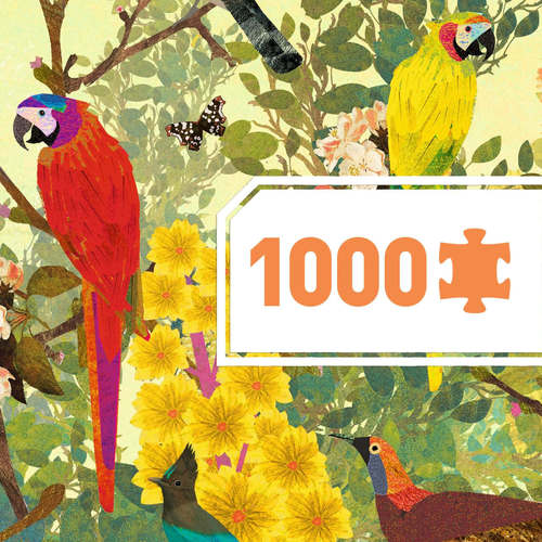 פאזל גלריה 1000 - ציפורים שלוות