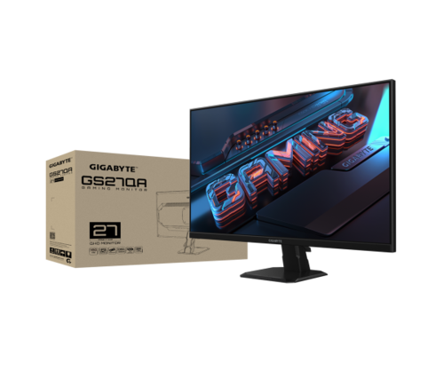 מסך גיימינג Gigabyte GS27QA QHD 180Hz SS IPS