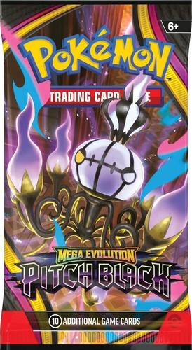 קלפי פוקימון חבילת בוסטר פיץ בלאק Pitch Black Booster Pack - ME05: Pitch Black (ME05)