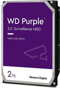 דיסק קשיח פנימי לנייח | WD | 2TB Purple 5400rpm | 64MB 3.5 | SATA III