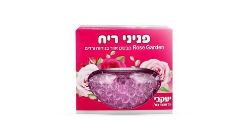 מבשם אויר פניני ריח יעקבי בניחוח ורדים - משקל 110 גרם