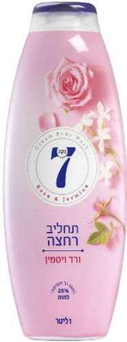תחליב רחצה Neka 7 ניחוח ורד ויסמין - נפח 1 ליטר