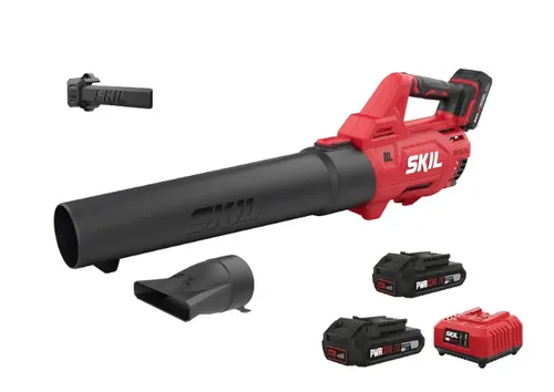 מפוח עלים חשמלי נטען 20V + מטען וסוללה מתנה!