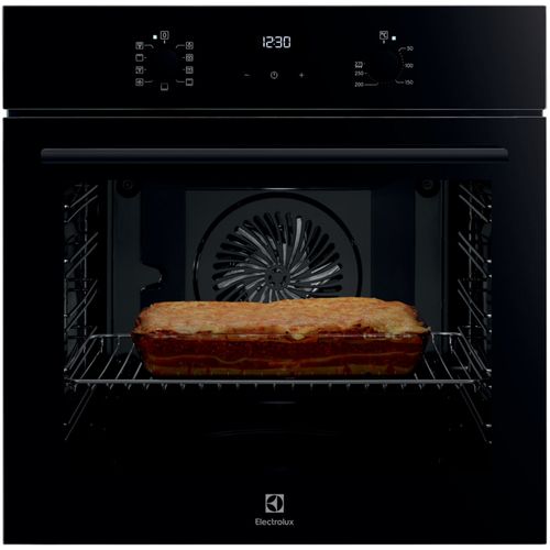 תנור אפייה בנוי דיגיטלי - 72 ליטר Electrolux אלקטרולוקס LOF3H10K חזית שחורה דגם 2026!!!