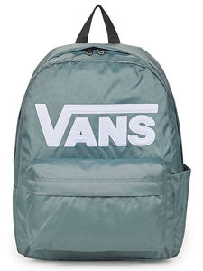 תיקי גב מדהים מסדרת Vans Old Skool Backpack - אפור לבן