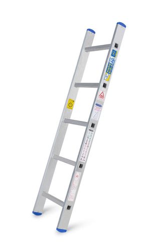 סולם 10 שלבים אלומיניום יחיד נשען שלבים רגילים תו תקן חגית
