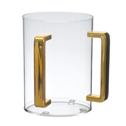 נטלת אקריליק 1000ml ידיות זהב