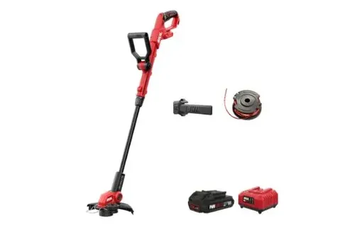 חרמש טלסקופי מתכוונן מלא 20V חשמלי נטען + מטען וסוללה מתנה!