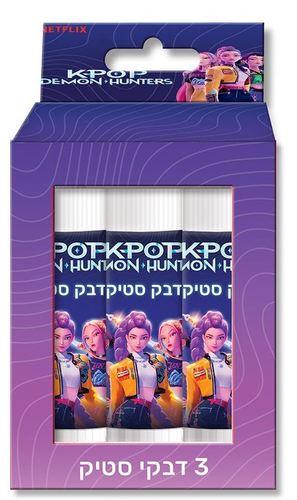 דבק סטיק 15 גר' שלישיה- קיי פופ