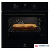 תנור אפיה בנוי 60 ס"מ שחור ELECTROLUX אלקטרולוקס 72 ליטר EOF5C50Z 