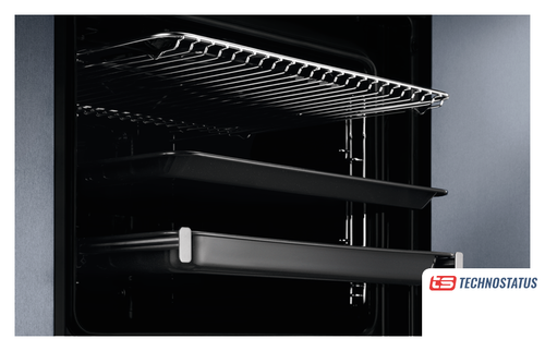 תנור אפיה בנוי 60 ס"מ שחור ELECTROLUX אלקטרולוקס 72 ליטר EOF5C50Z 