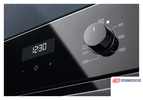 תנור אפיה בנוי 60 ס"מ שחור ELECTROLUX אלקטרולוקס 72 ליטר EOF5C50Z 