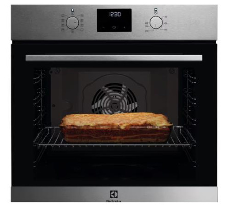 תנור אפיה בנוי 60 ס"מ נירוסטה ELECTROLUX אלקטרולוקס 72 ליטר EOF3F50TX | סדרה 600