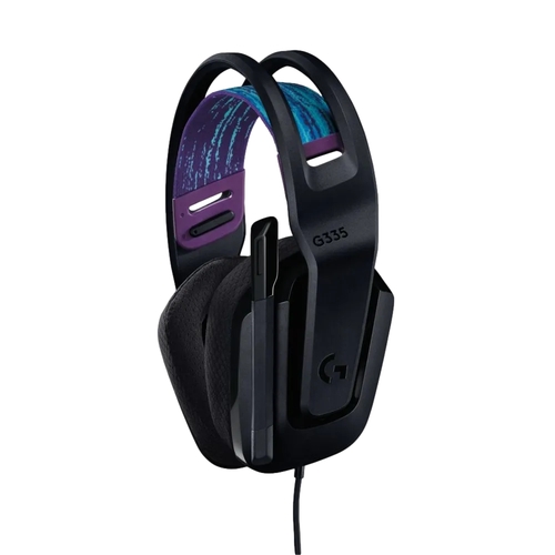 אוזניות גיימינג חוטיות | LOGITECH G335 בצבע שחור