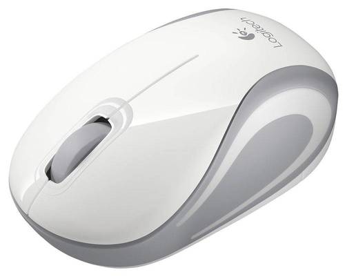 עכבר אלחוטי Logitech Mini M187 - צבע לבן