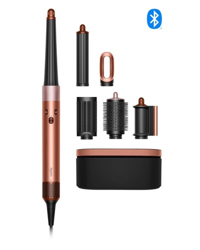 מעצב שיער דייסון ורוד ענבר DYSON Airwrap i.d Hair Styler HS08 