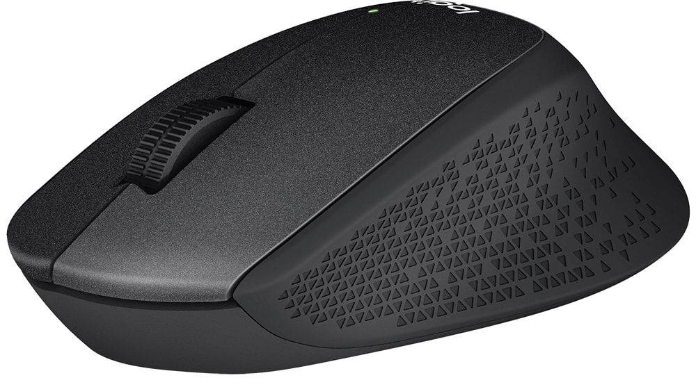 עכבר אלחוטי שחור Logitech M330 Silent Plus Mouse