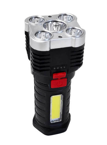 פנס נטען יד 5W - טראק