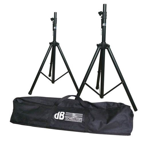 שני סטנדים לרמקולים ותיק dBTechnologies SK 36TT 40kg
