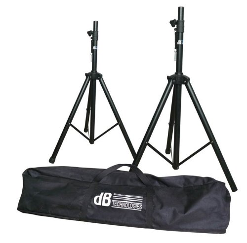 שני סטנדים לרמקולים ותיק dBTechnologies SK 36TT 40kg