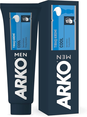 משחת גילוח מרענן לעור רגיל COOL ‏90 גרם ARKO