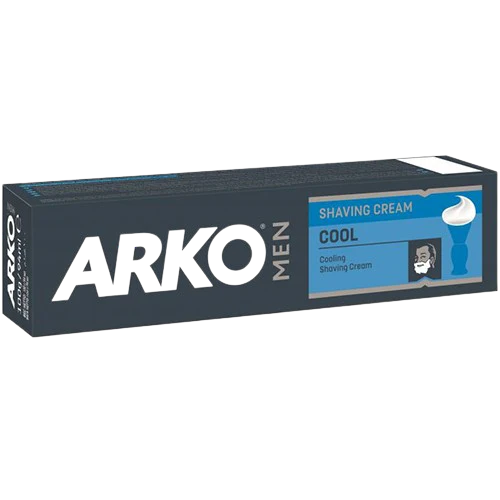 משחת גילוח מרענן לעור רגיל COOL ‏90 גרם ARKO