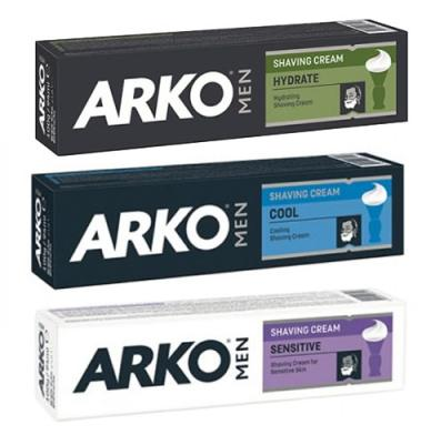 דיל! 12 יחידות משחת גילוח ARKO ‏90 גרם – ניתן לערבב