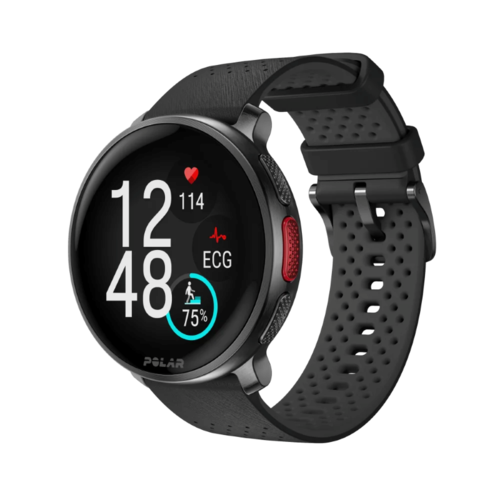 שעון מולטי־ספורט Polar Vantage V3 בצבע שחור עם GPS דו־תדרי ותצוגת אק״ג