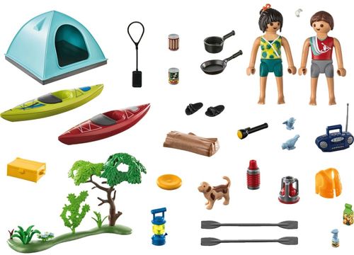 Family Fun אתר קמפינג משפחתי ושיט קיאקים באגם 54 חלקים 71425