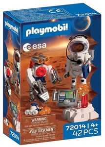 ESA חלל - אסטרונאוט סוכנות החלל האירופית עם רובוט מחקר 42 חלקים 72014