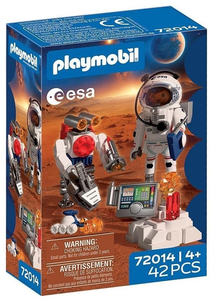 ESA חלל - אסטרונאוט סוכנות החלל האירופית עם רובוט מחקר 42 חלקים 72014