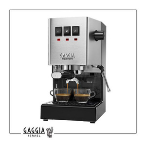 מכונת קפה ידנית Gaggia New Classic PRO Inox – נירוסטה