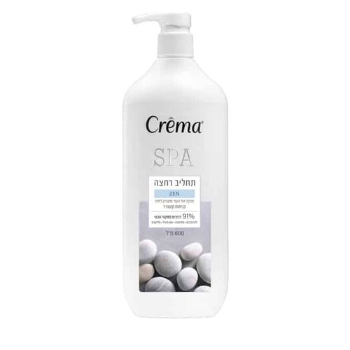 תחליב רחצה זן בניחוח קשמיר Crema - נפח 600 מ''ל