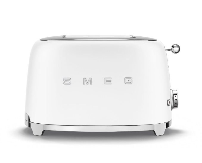 מצנם SMEG סגנון שנות החמישים TSF01WHMEU צבע לבן מט  