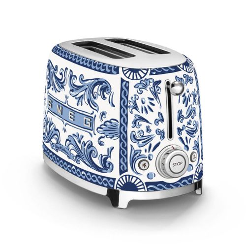 מצנם קופץ ל-2 פרוסות SMEG TSF01DGBEU Blu Mediterraneo Dolce&Gabbana