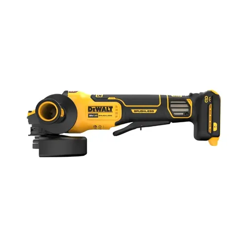 משחזת זווית נטענת 125 מ''מ 18V XR Brushless עם וסת מהירות DeWALT