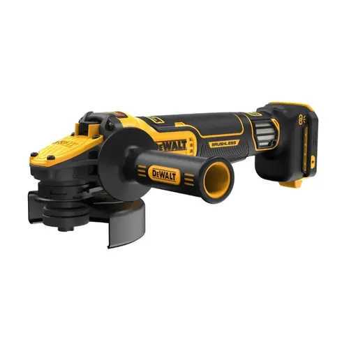 משחזת זווית נטענת 125 מ''מ 18V XR Brushless עם וסת מהירות DeWALT