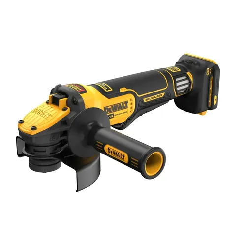 משחזת זווית נטענת 125 מ''מ 18V XR Brushless עם וסת מהירות DeWALT