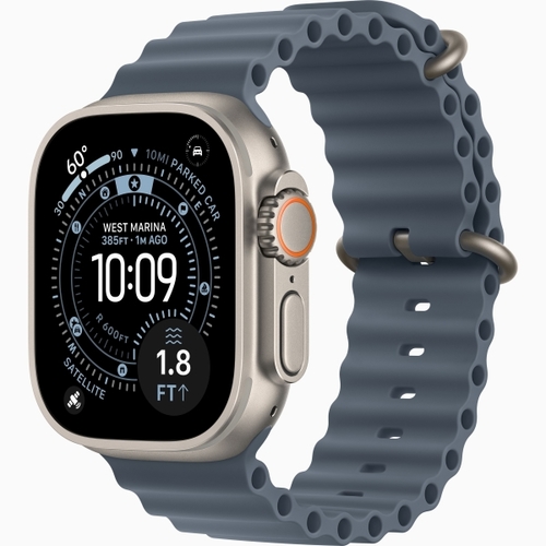 Natural Case-Ocean Band-Anchor Blue