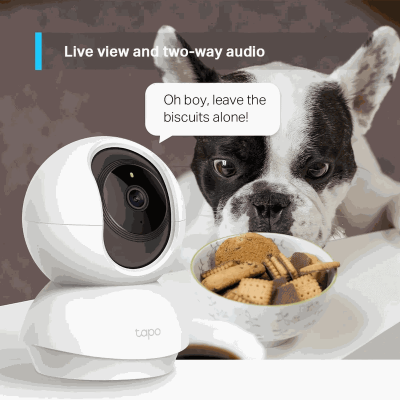 מצלמת אבטחה TP-Link Tapo C210 V3 99360-201-21 Pan/Tilt 2K 3MP WiFi