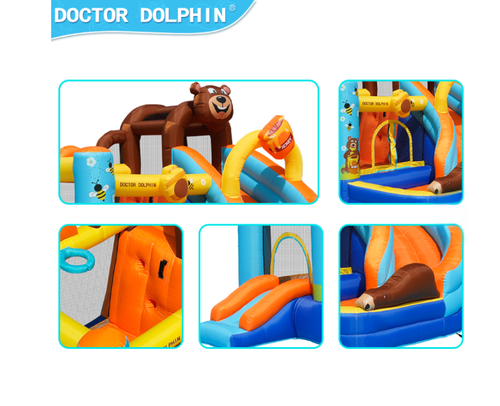 מתקן מתנפח עם מגלשה דגם DD-72069B מבית 