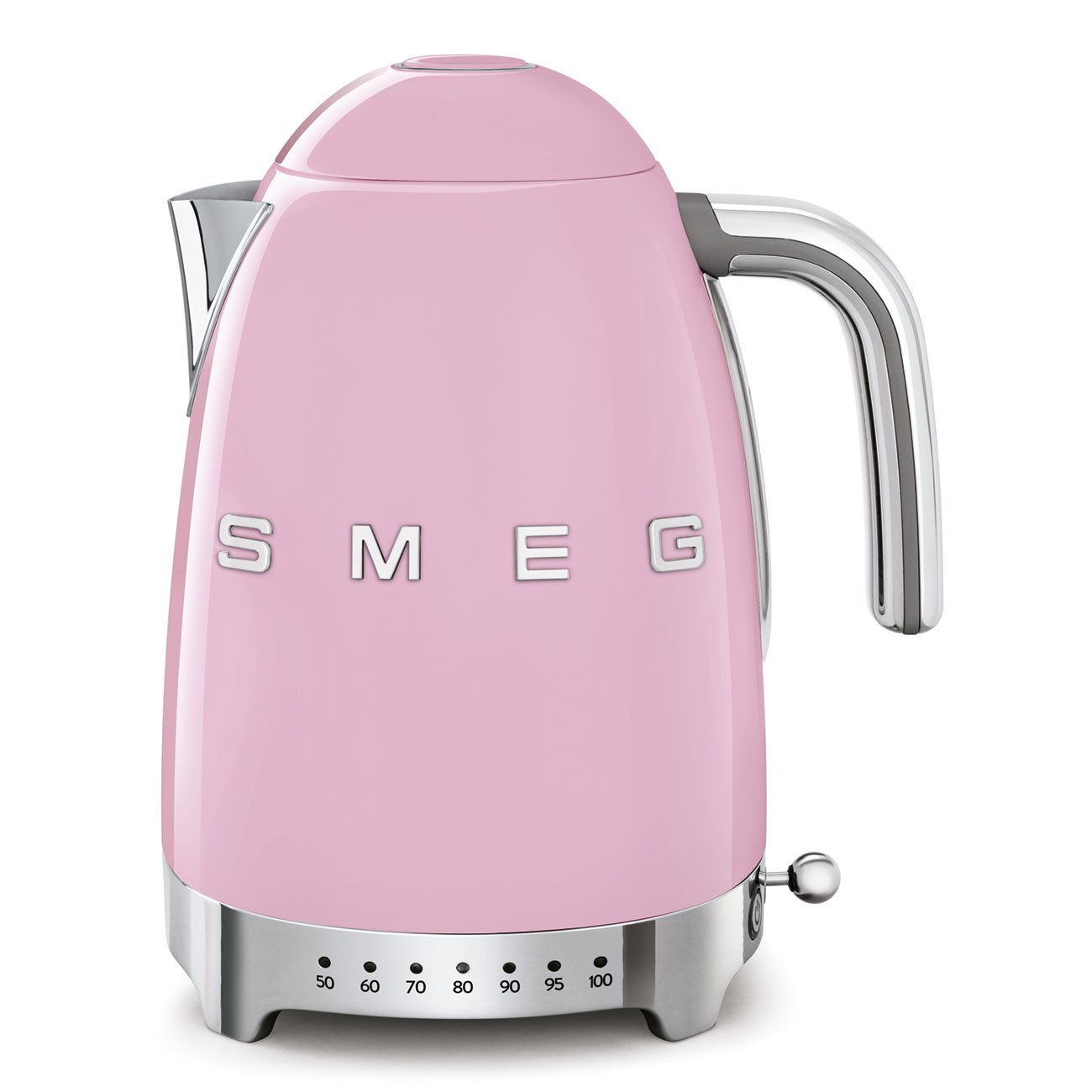 קומקום חשמלי עם בקרת טמפרטורה KLF04PKEU צבע ורוד SMEG 
