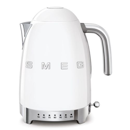 קומקום חשמלי עם בקרת טמפרטורה KLF04WHEU צבע לבן SMEG 