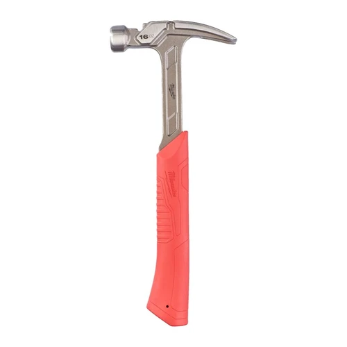 פטיש פלדה מגנטי מקצועי עם ציפורן מעוגלת 20oz / 570g Milwaukee דגם 4932478656