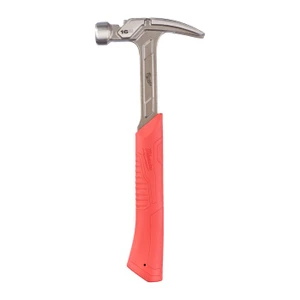 פטיש פלדה מגנטי מקצועי עם ציפורן מעוגלת 20oz / 570g Milwaukee דגם 4932478656